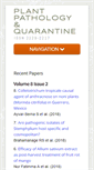 Mobile Screenshot of plantpathologyquarantine.org